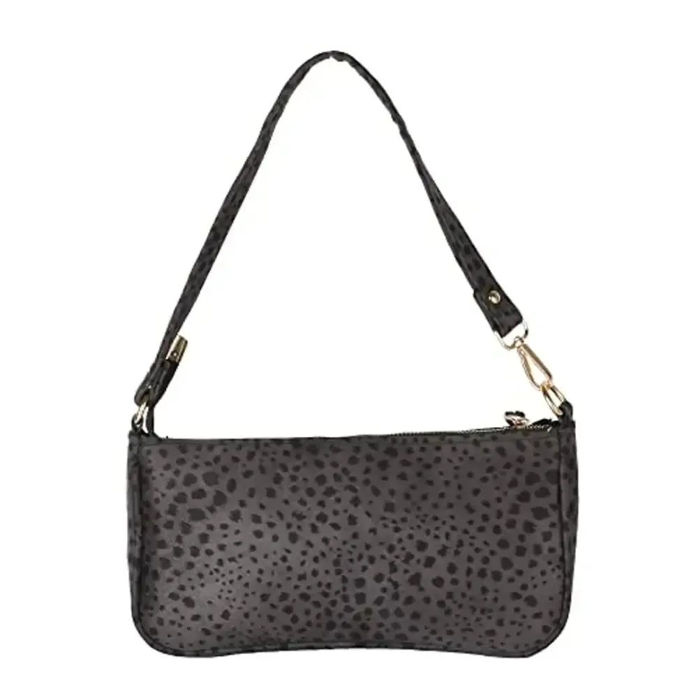 LX Small Shoulder Bags For Women Mini Handbags Small Size Stylish Ladies Purse (T Black)