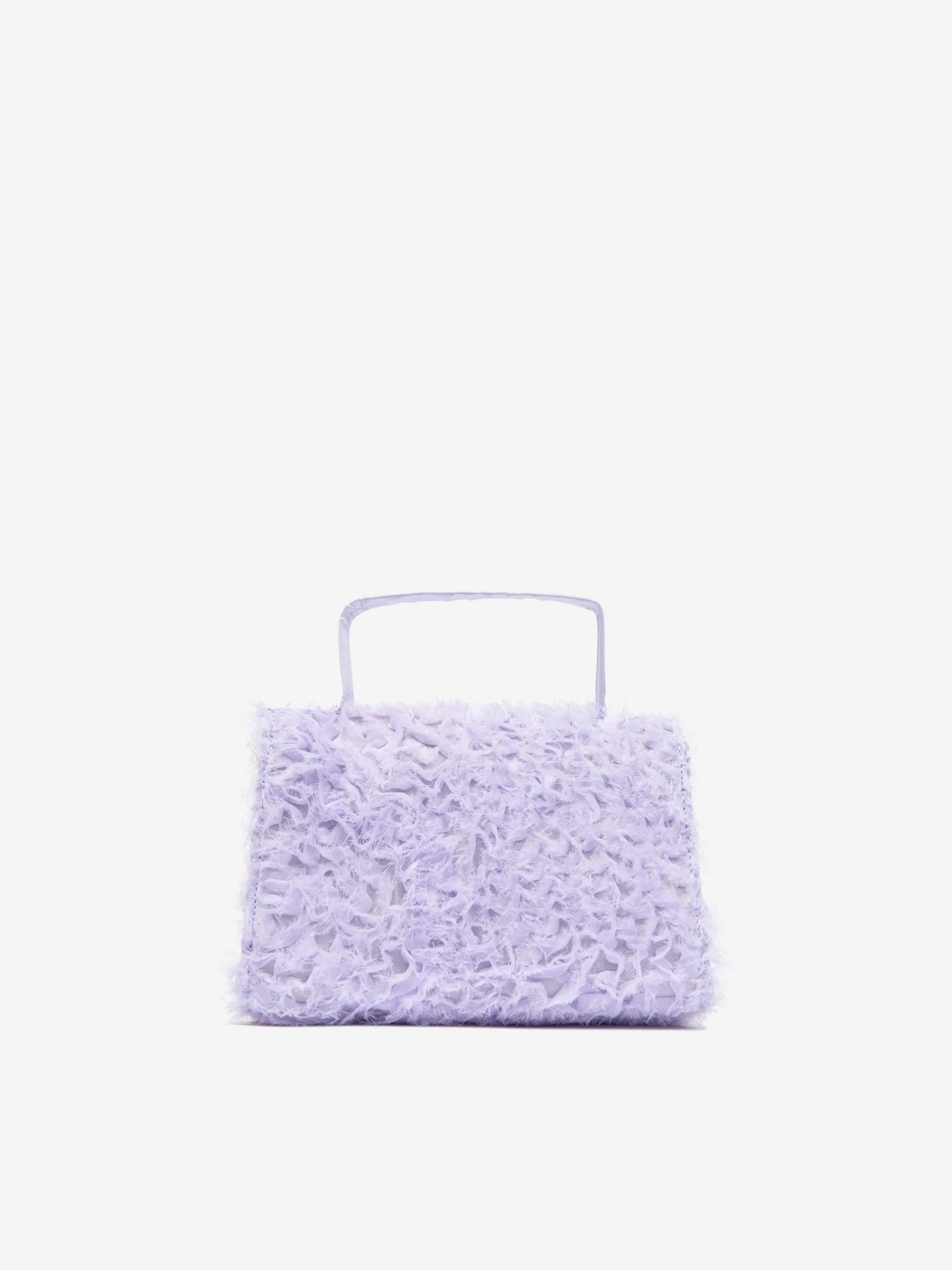 Marchesa Girls Chain Embellished Mini Bag in Purple (20cm)