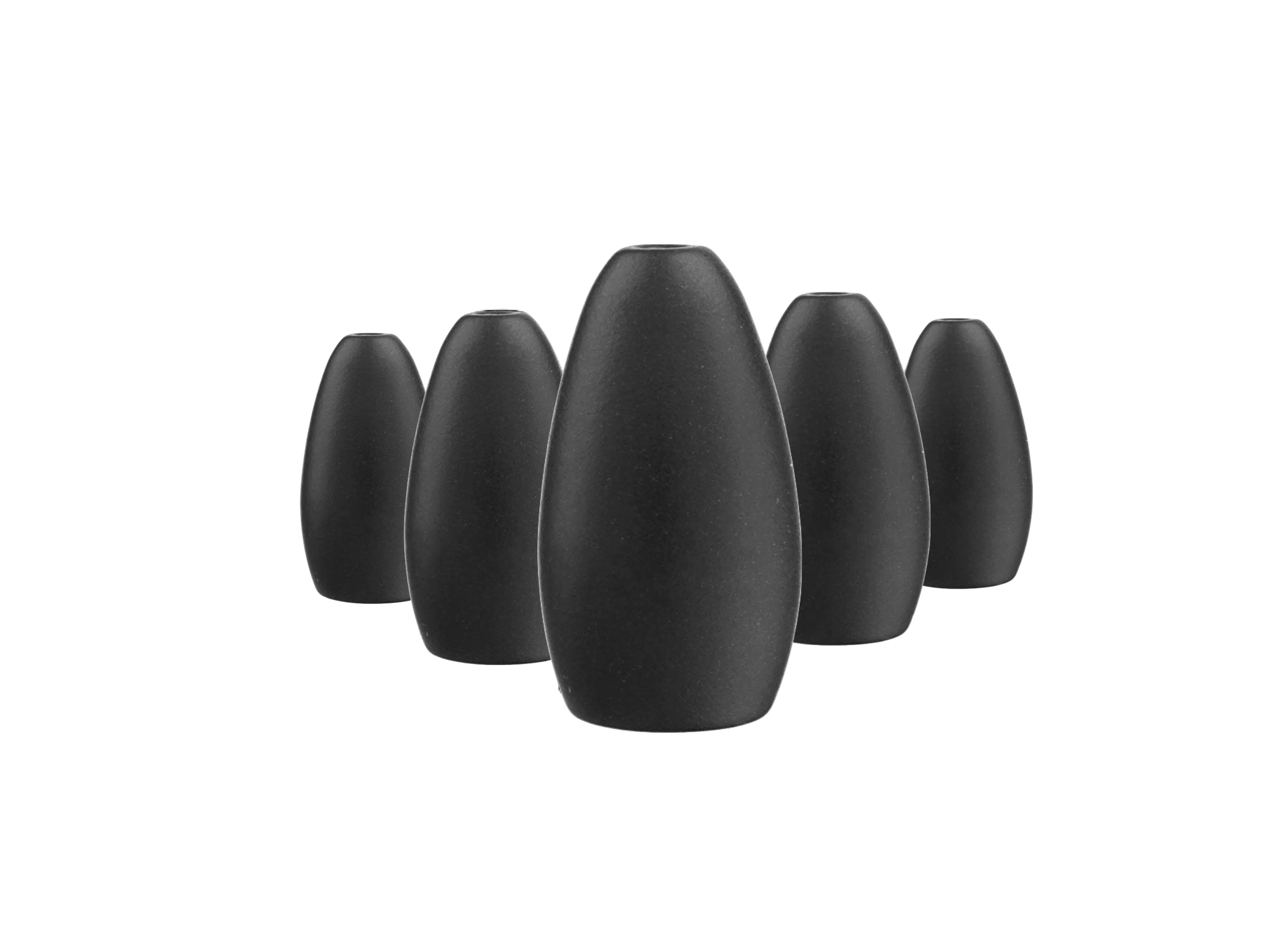 Matte Black Tungsten Flipping Weights