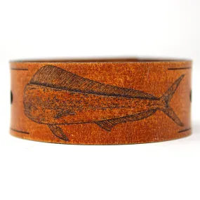 Men's Leather Wristband - The Mahi