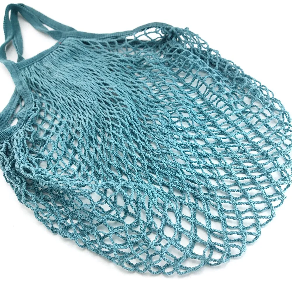 Mesh Shopping Bag Reusable Woven String Handbag | Plastic Free Bags