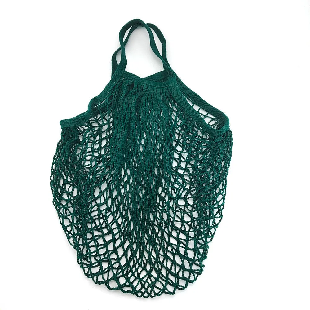 Mesh Shopping Bag Reusable Woven String Handbag | Plastic Free Bags