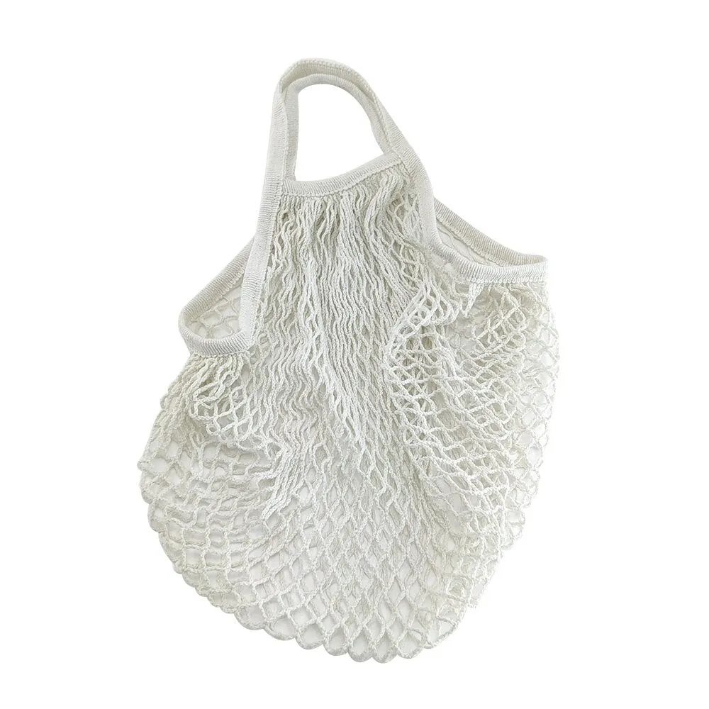 Mesh Shopping Bag Reusable Woven String Handbag | Plastic Free Bags