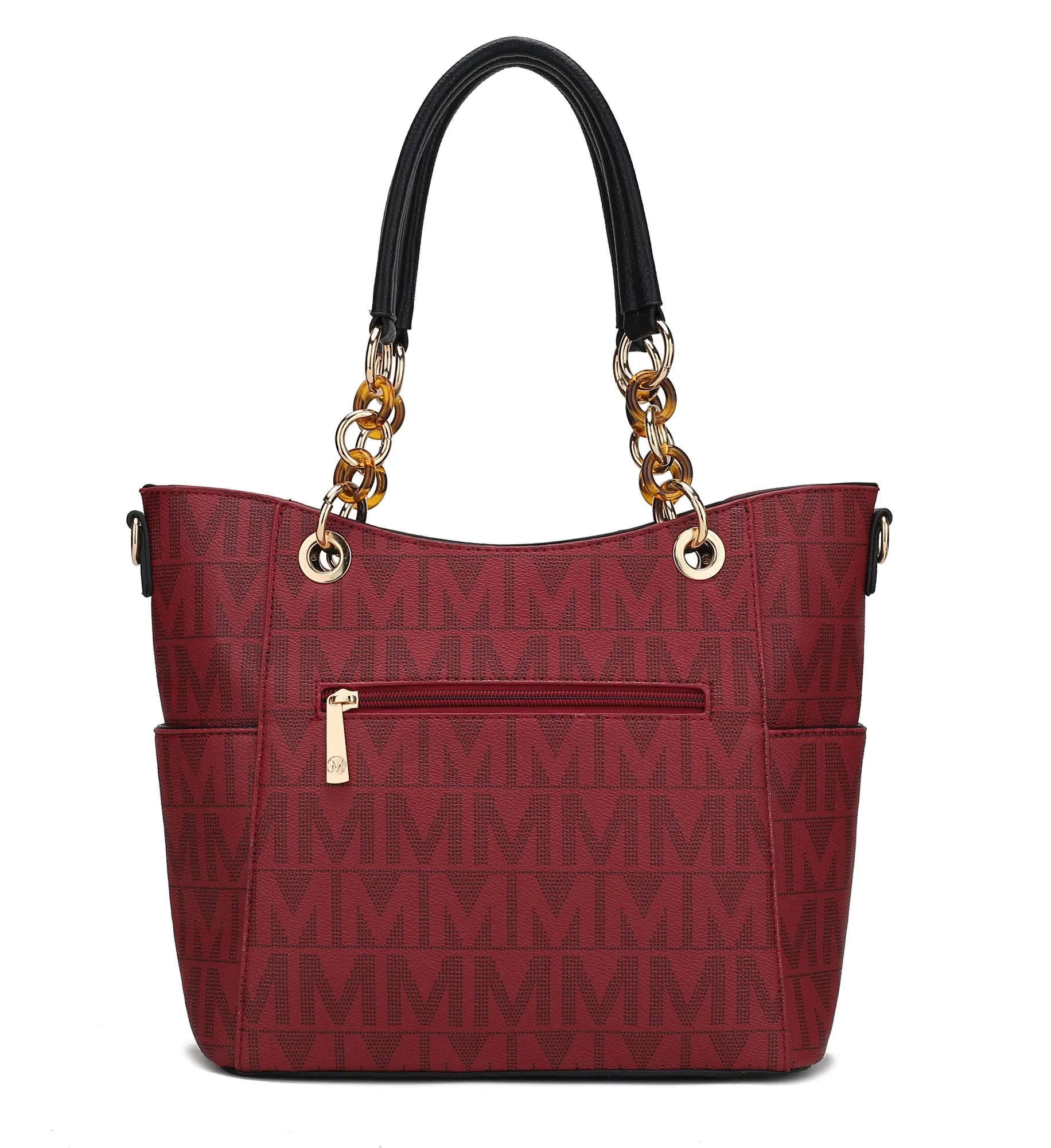 MKF Collection Kissaten Milan M Signature Tote Handbag by Mia k