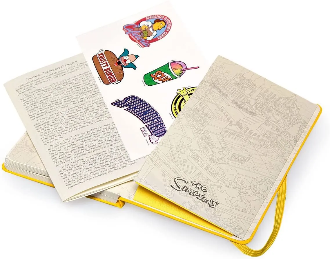 Moleskine Limited Edition The Simpsons Ruled Notebook Pocket