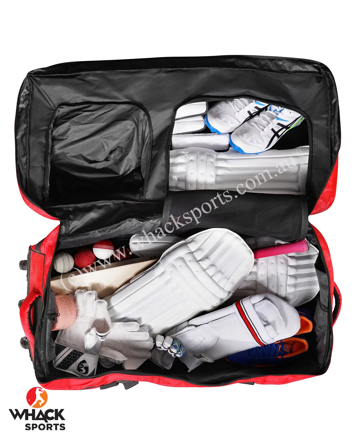 MRF Genius Limited Edition Cricket Kit Bag - Wheelie - Extra Large