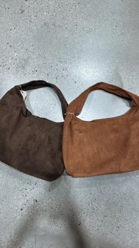 NEW!! Faux Suede Hobo Bag in 2 Colors!