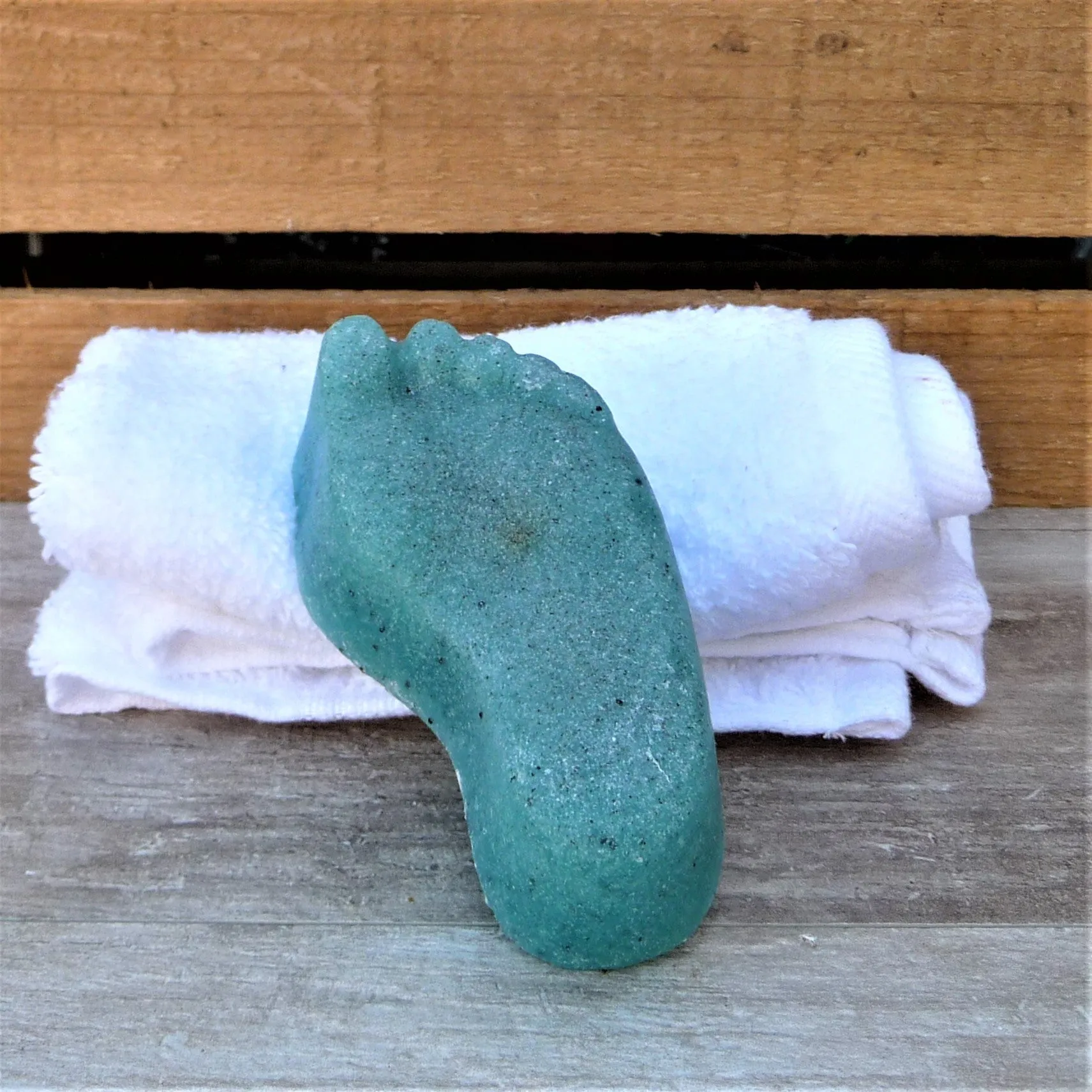 Peppermint & Lime Pumice Foot Scrub Bar