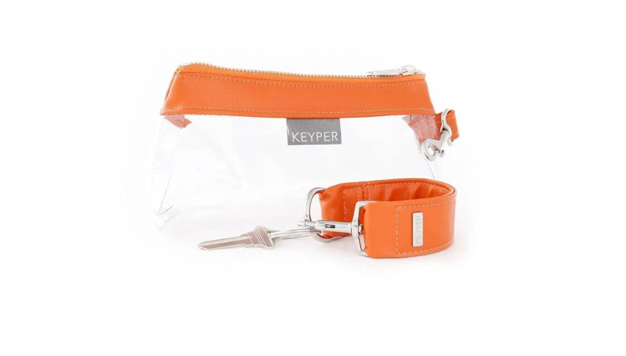 Persimmon Vegan Leather 2-Piece Wristlet Set