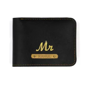 Personalize Charm Fashion Wallet Purse for Men - Mr