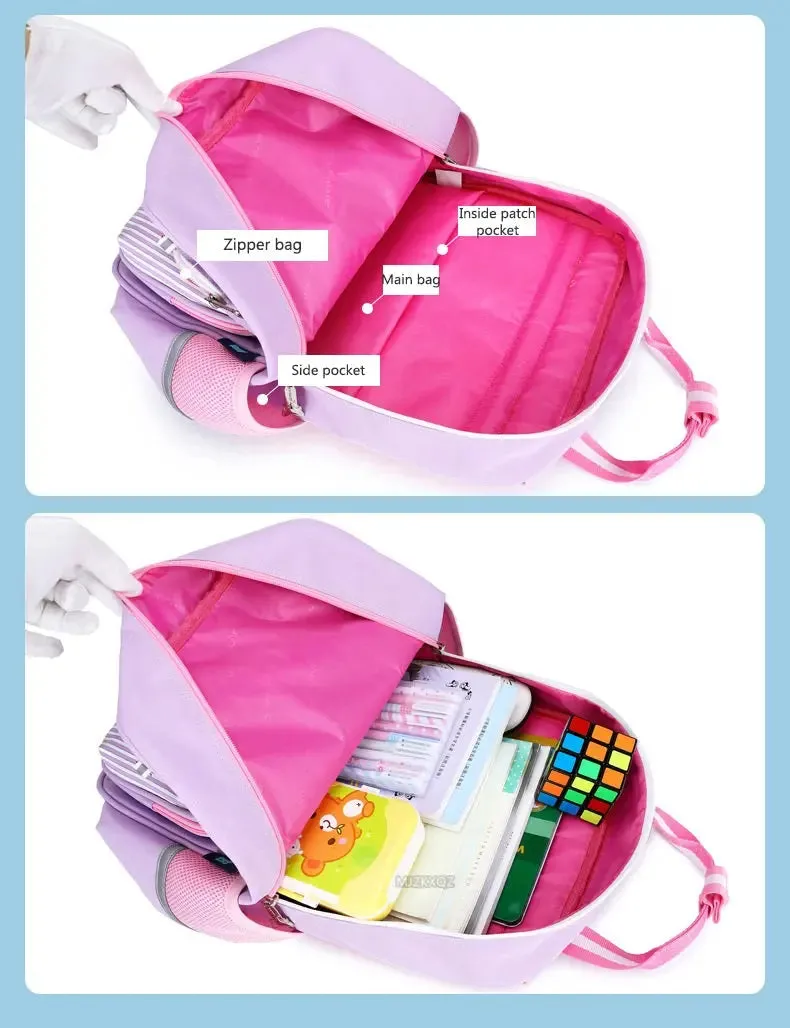 Pink Children's School Backpack - Model 4104