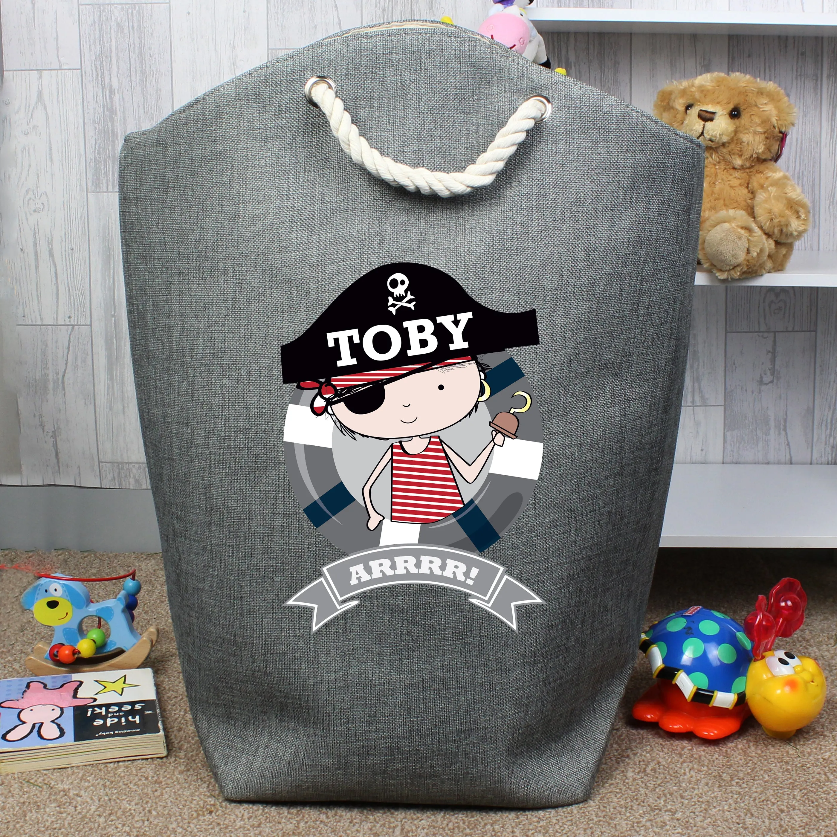 Pirate Storage Bag - Personalised