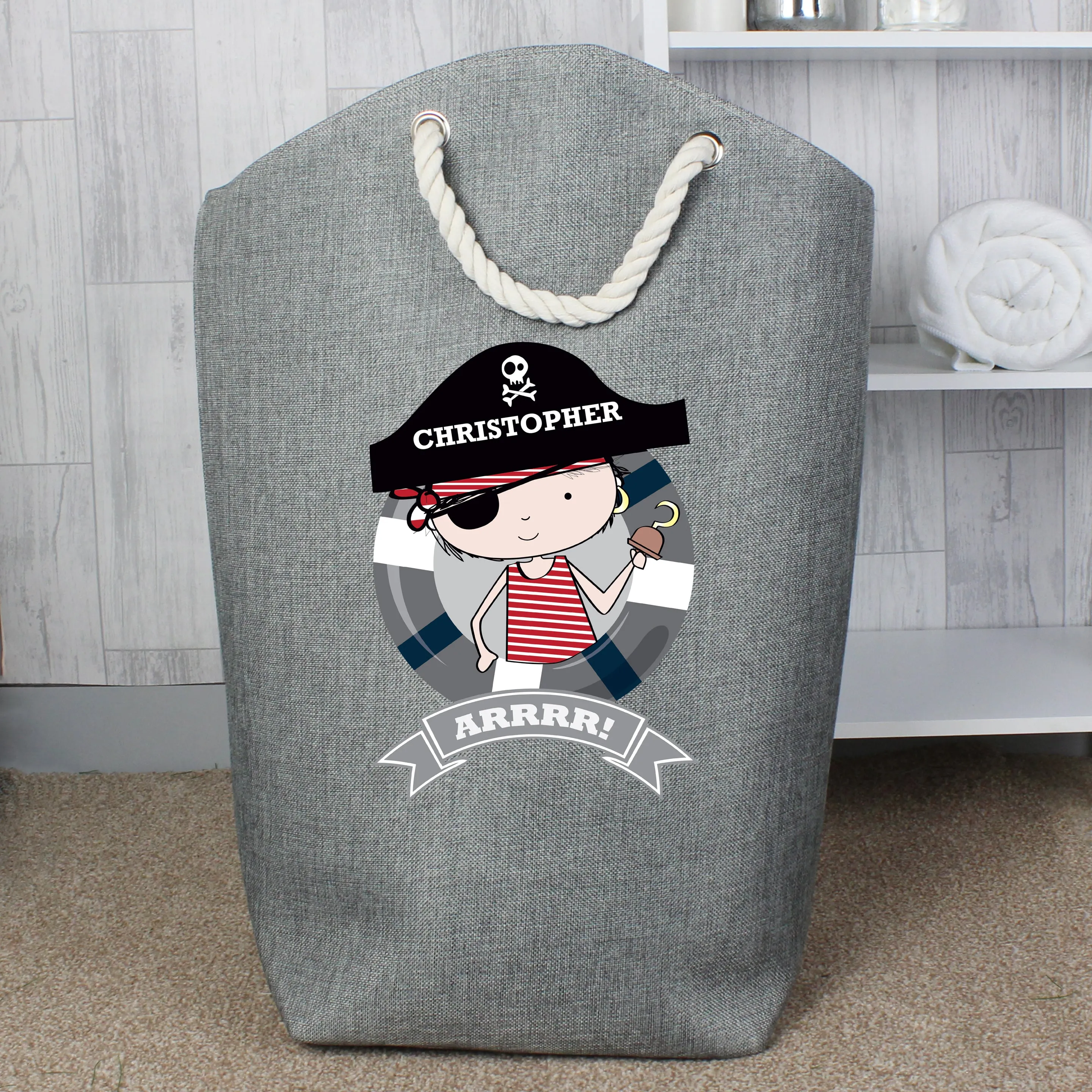 Pirate Storage Bag - Personalised