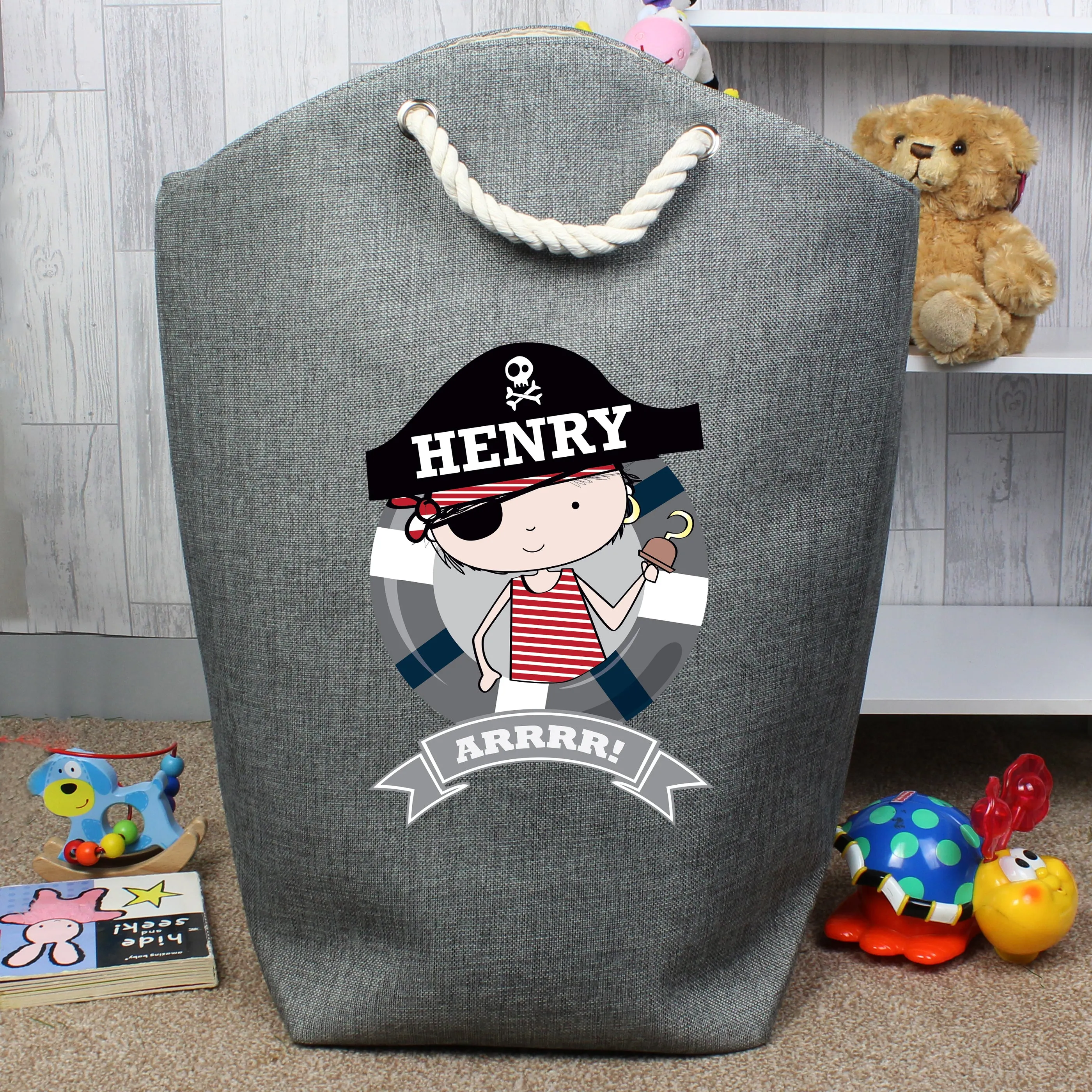 Pirate Storage Bag - Personalised