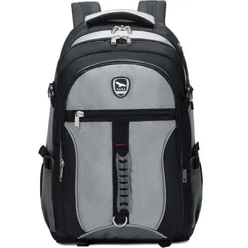 Power Laptop Backpack Rucksack School College Work Travel Bag - 56 cm Multicolour