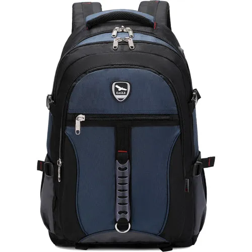 Power Laptop Backpack Rucksack School College Work Travel Bag - 56 cm Multicolour