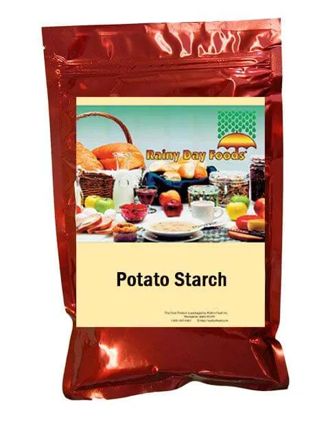 Rainy Day Foods Gluten-Free Potato Starch 5 lbs Mylar Bag - 189 Servings