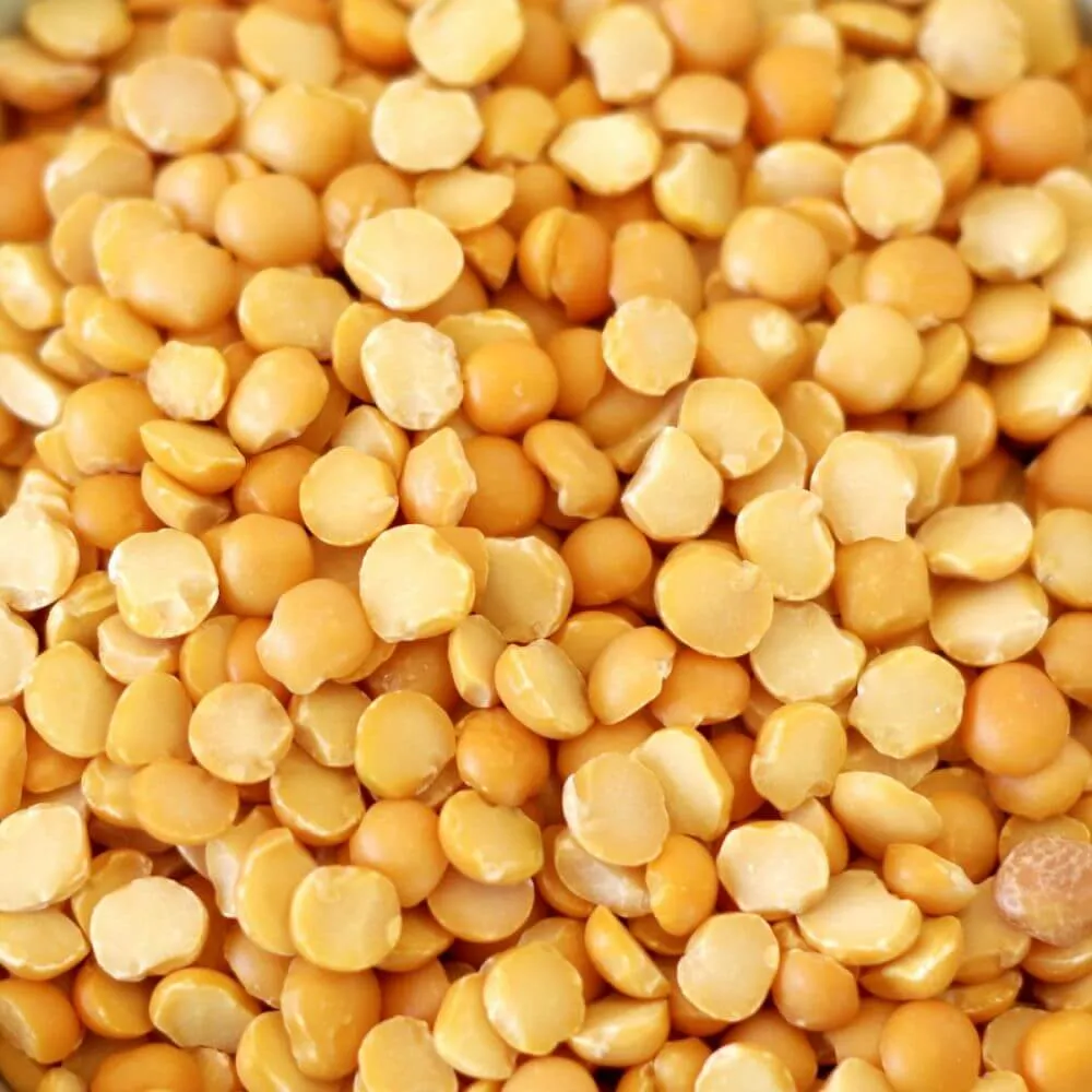 Rainy Day Foods Split Yellow Peas 25 lbs Bag - 126 Servings