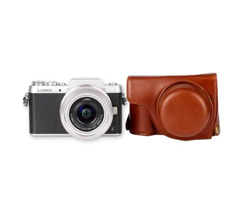 Retro Panasonic Lumix DMC-GF8 Camera Leather Case