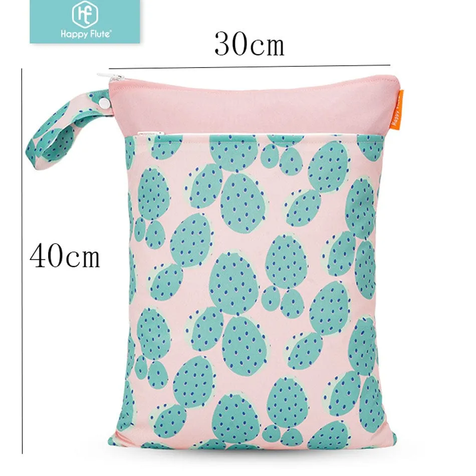 Reusable Waterproof Cloth Diaper Wet Bag 30x40cm - Eco-Friendly