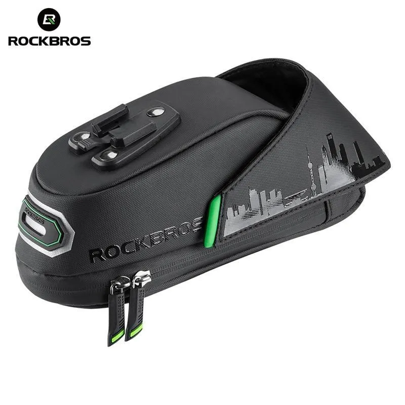 ROCKBROS Rainproof Bicycle Bag Shockproof Bike Saddle Bag