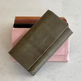 Rose Leather Purse