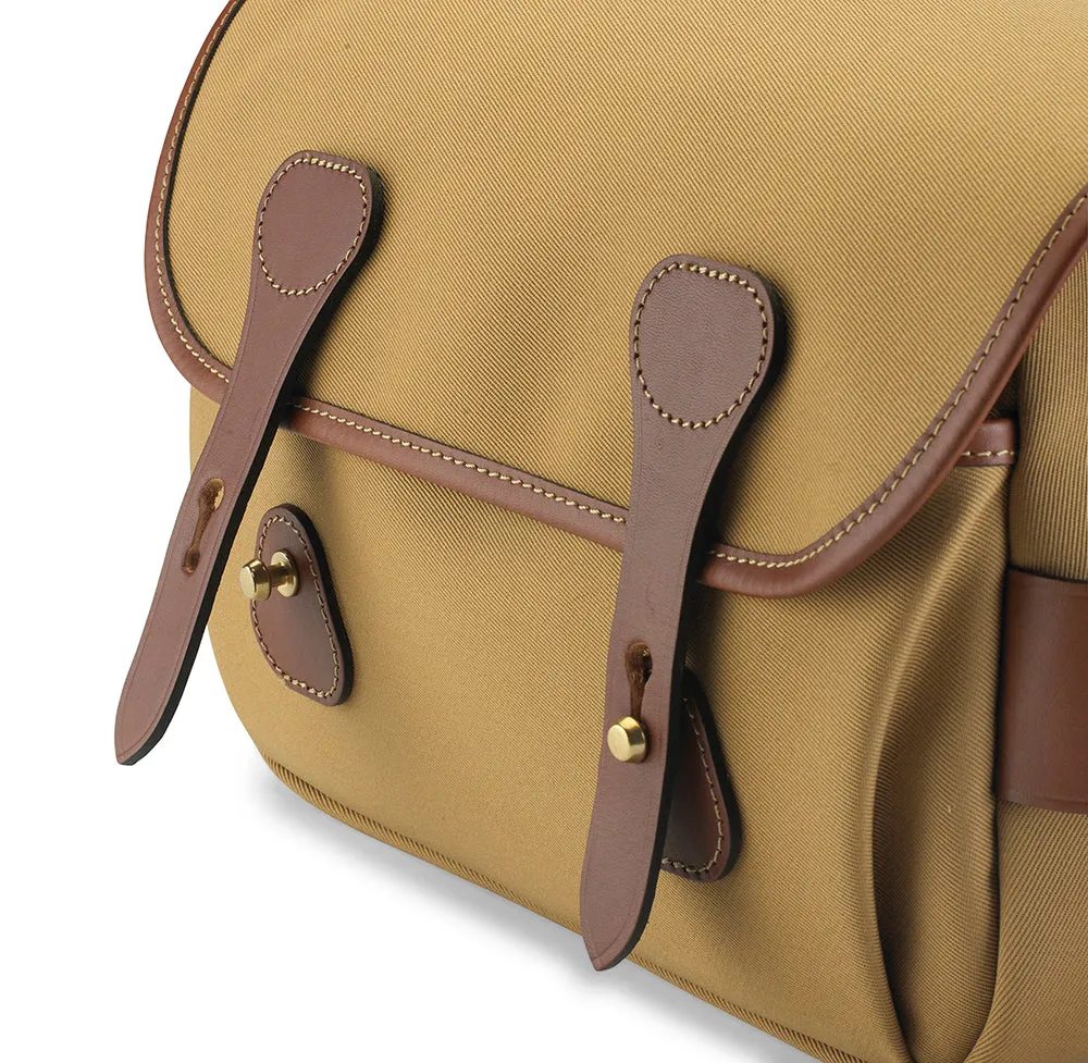 S3 Camera Bag - Sage FibreNyte / Chocolate Leather