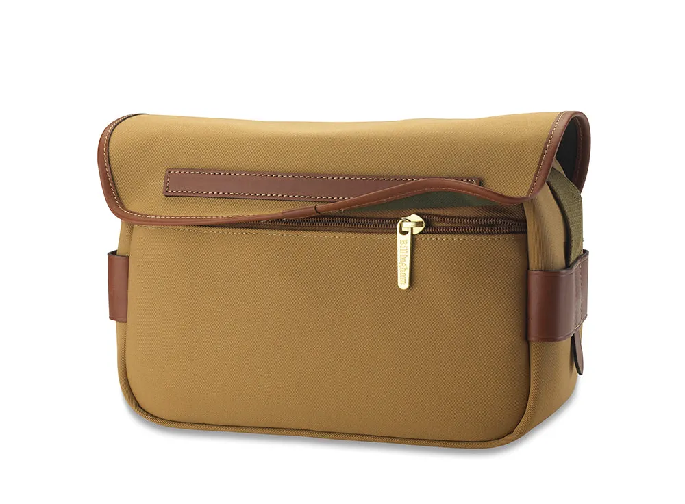 S3 Camera Bag - Sage FibreNyte / Chocolate Leather