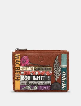 Shakespeare Zip Top Purse