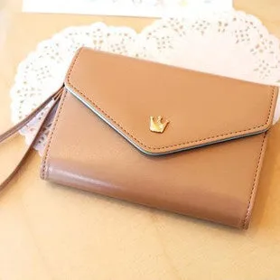 Small Leather Change Coin Purse Children Baby Lady Zipper Brand Women Wallet Female Case Pouch Phone Bag For Girl Kid Euro Money