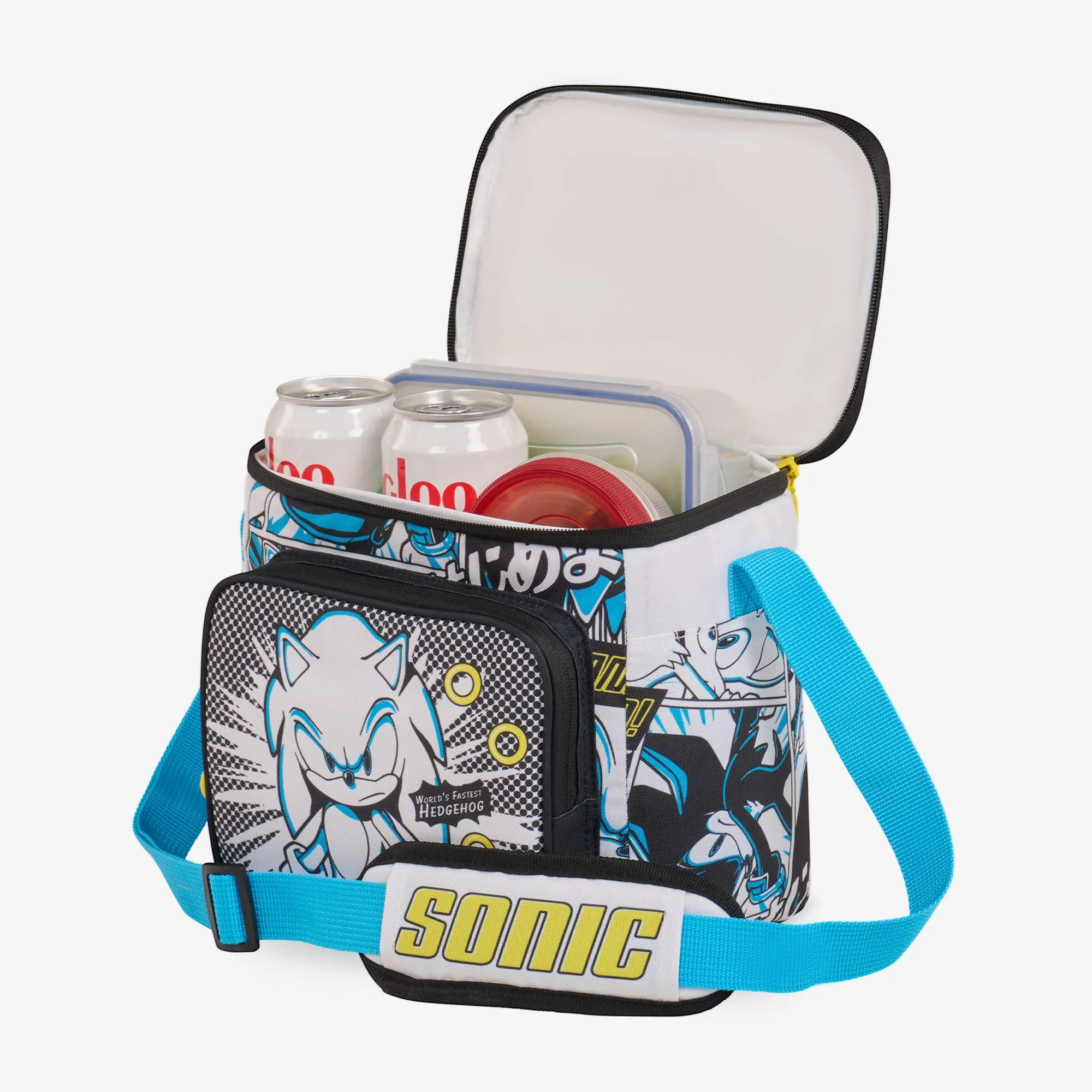 Sonic the Hedgehog Shimbun Square Lunch Cooler Bag