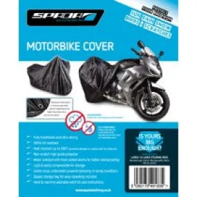 Spada Motorcycle Cover - Large/X-L [Touring Bikes- No Luggage]