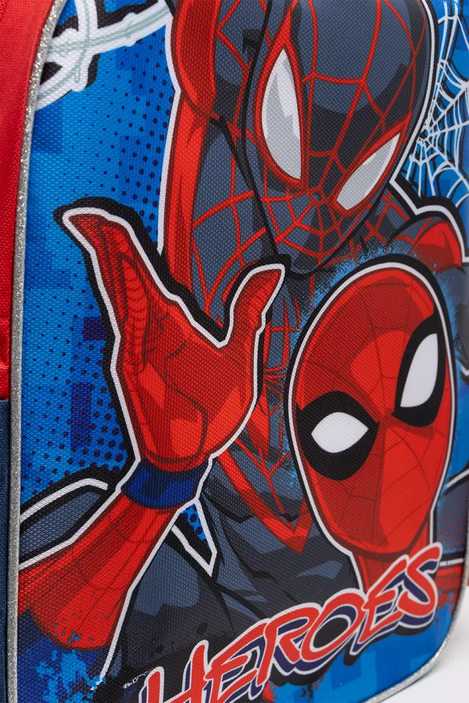 Spider-Man Backpack Red & Blue