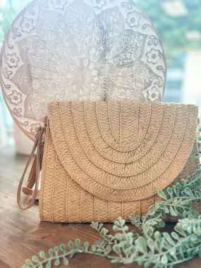 Straw Crossbody Purse