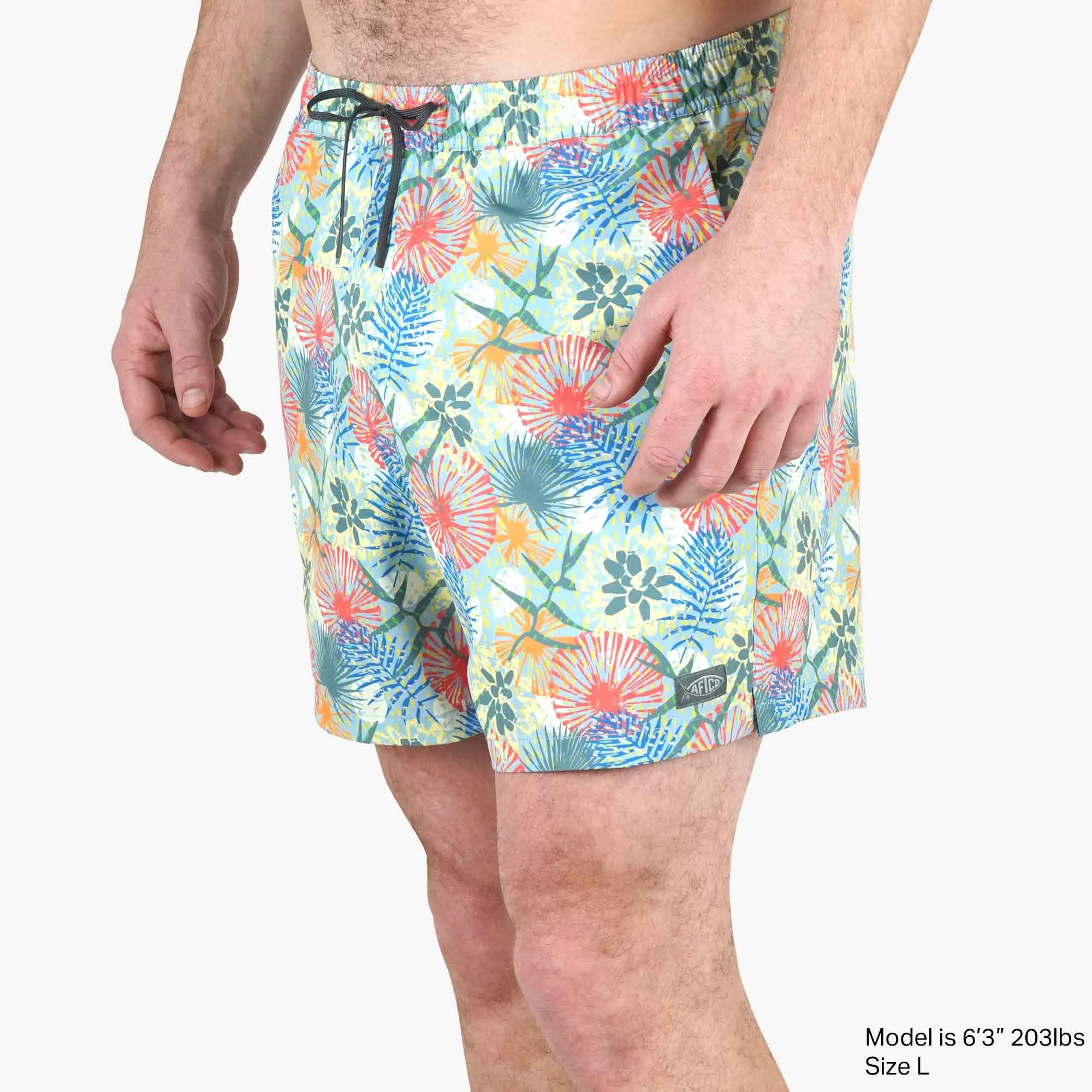 Strike Swim Shorts | Elfin Yellow