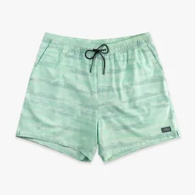 Strike Swim Shorts | Mint Shoreline Camo