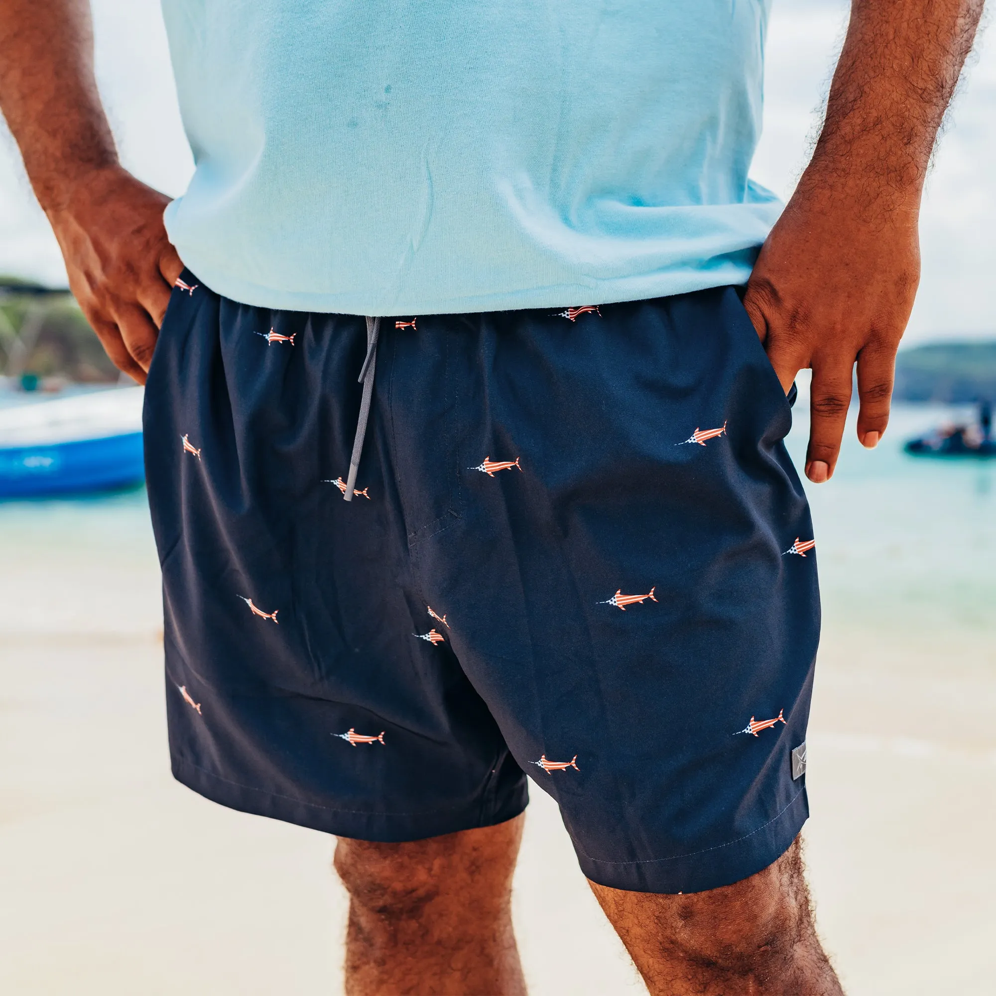 Strike Swim Shorts | Navy