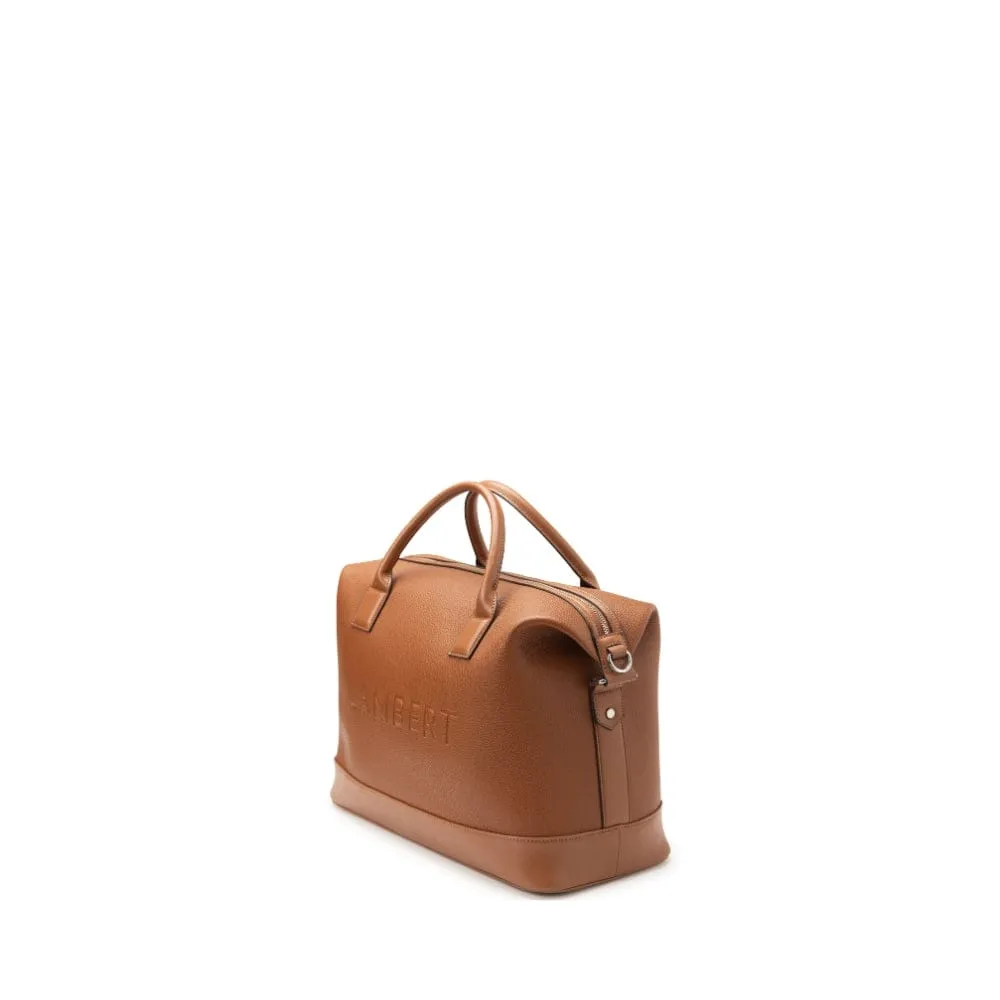 The Mae - Small Affogato Vegan Leather Travel Bag