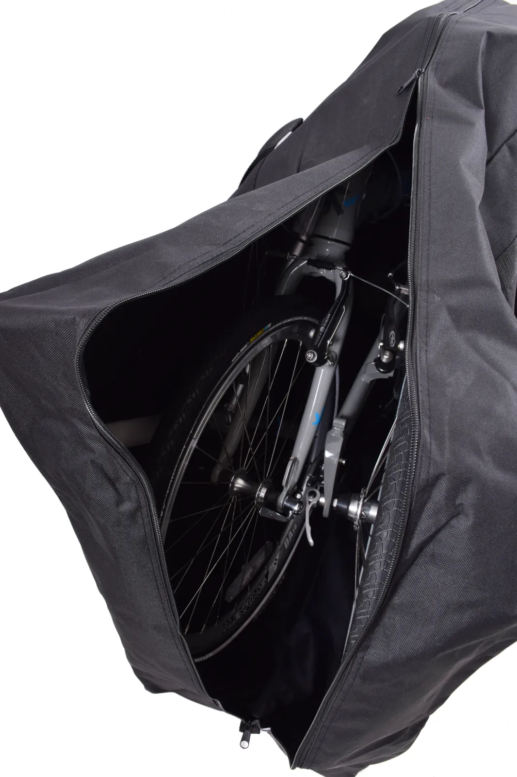 Transport Carry Bag Up To 20” Wheel Folding Bike in Black Water Resistant