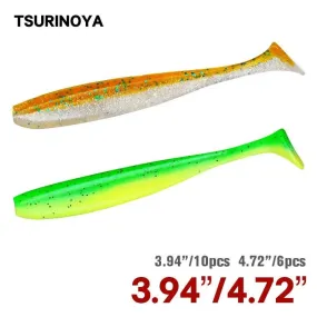 TSURINOYA Soft Bait Variety Pack (Multiple Sizes & Colors)