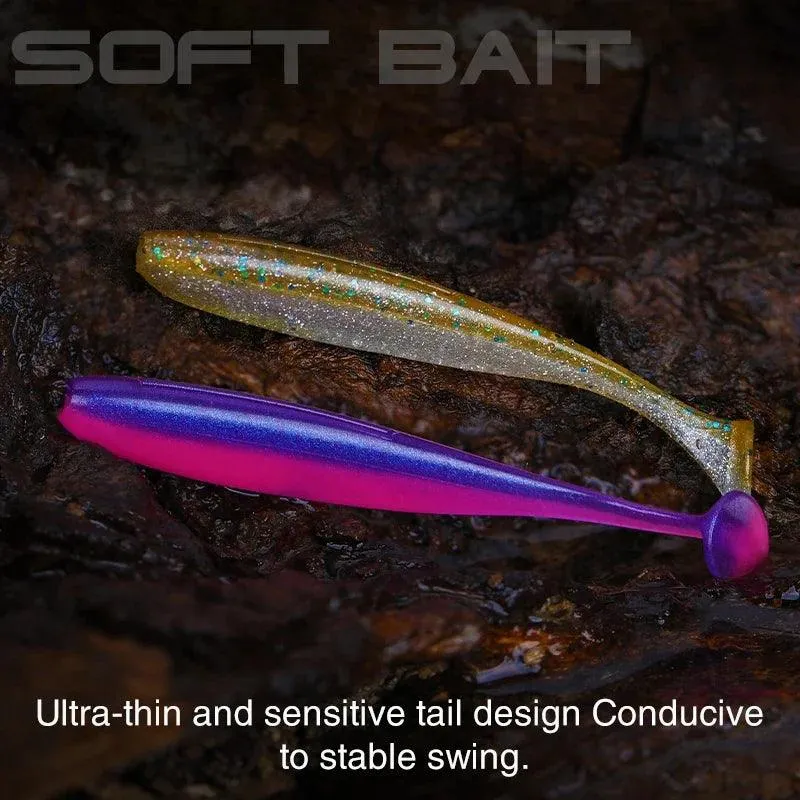 TSURINOYA Soft Bait Variety Pack (Multiple Sizes & Colors)