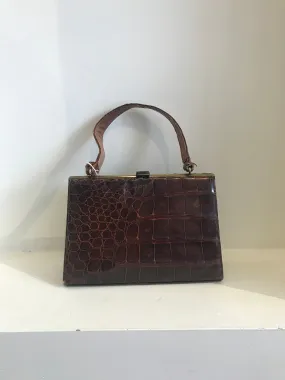 Vintage 50’s Alligator Bag