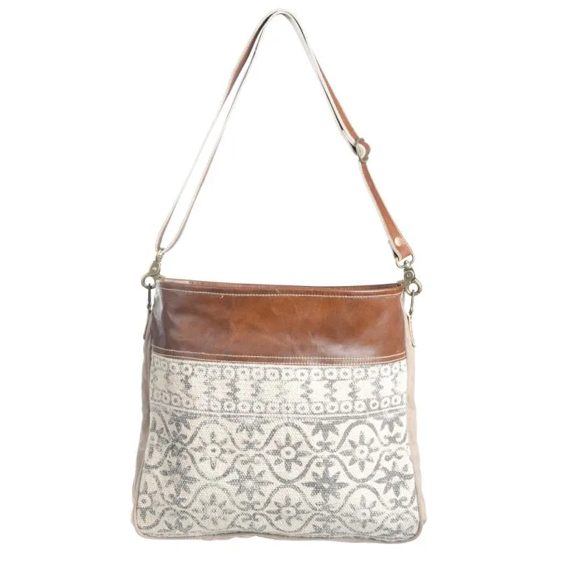 Vintage Tapestry Fabric Shoulder Bag