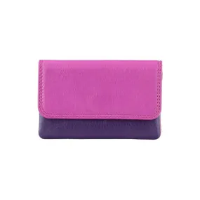 Visconti Tahiti Mini Coin & Card Purse - Berry Multi