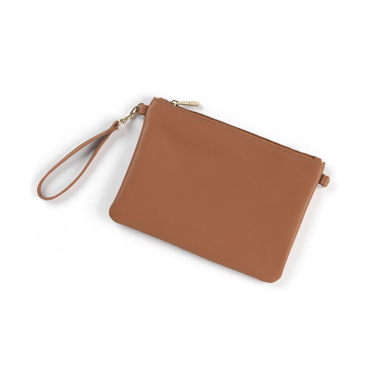 Viv & Lou Camel Madeline Wristlet