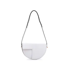 White Casual Shoulder Bag P54566