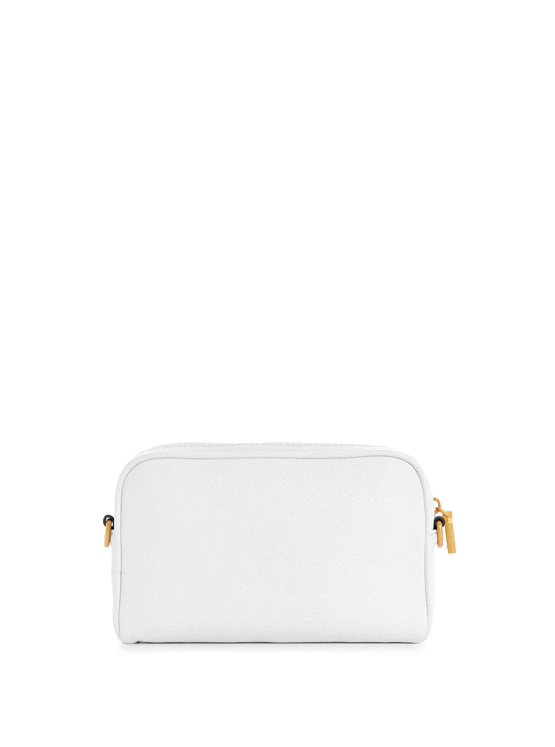 White Cosette Camera Crossbody Bag