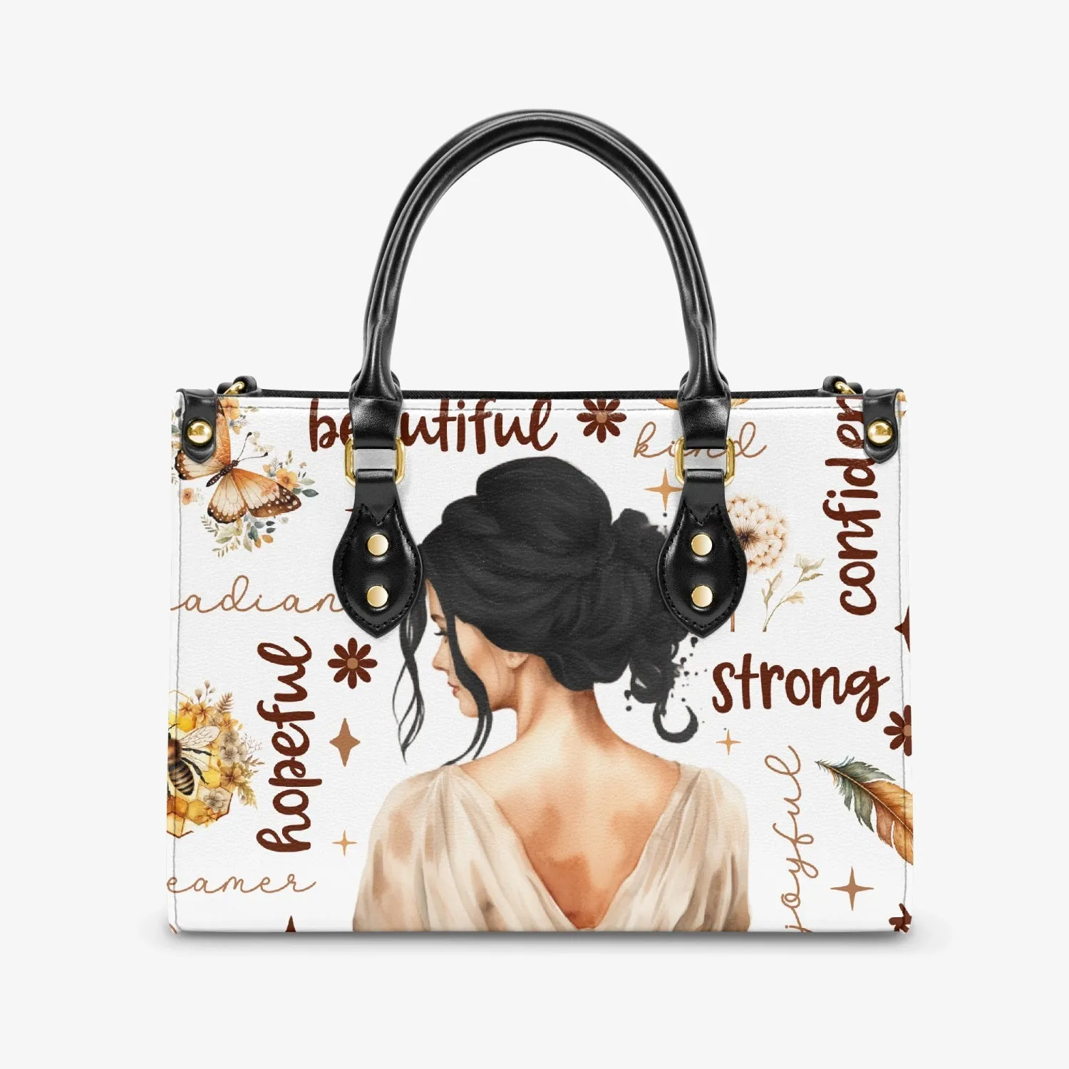 Women's Tote Bag - Affirmations - Black Hair