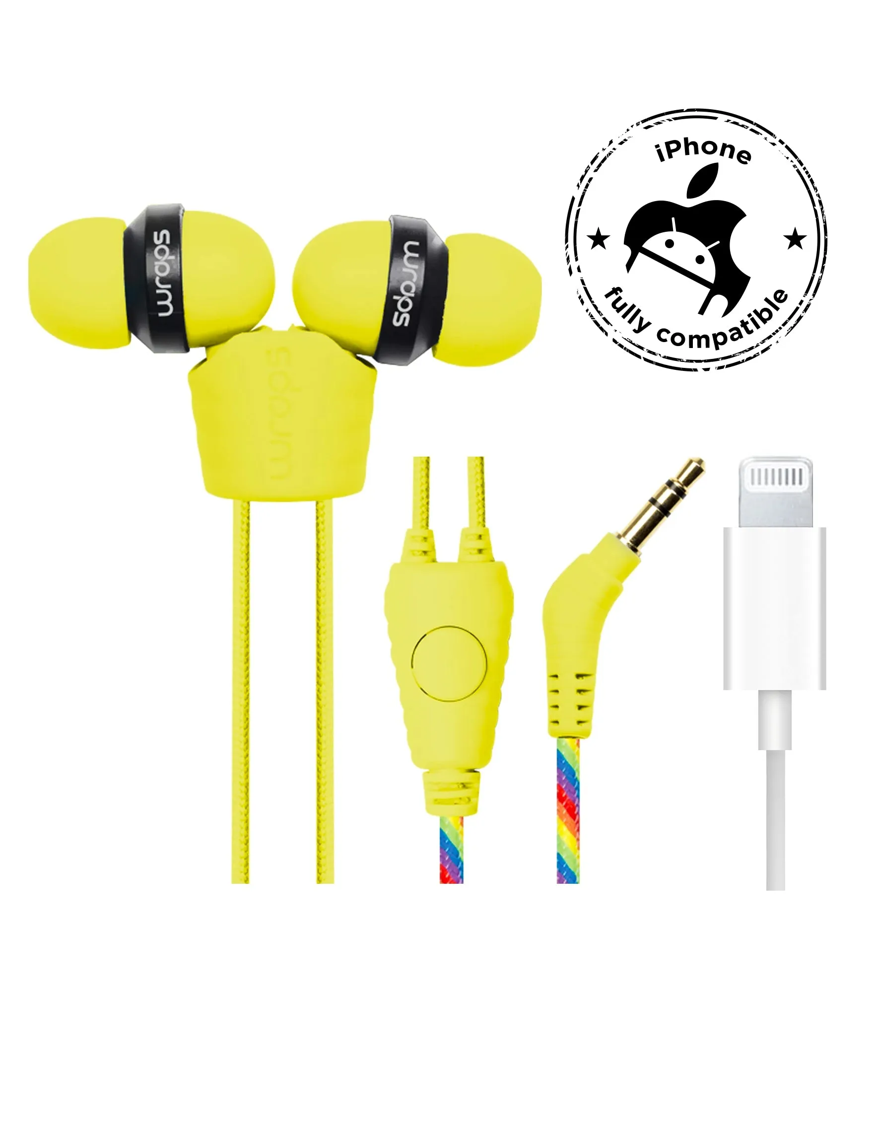 WRAPS Limited Edition In-ear Headphones with Microphone