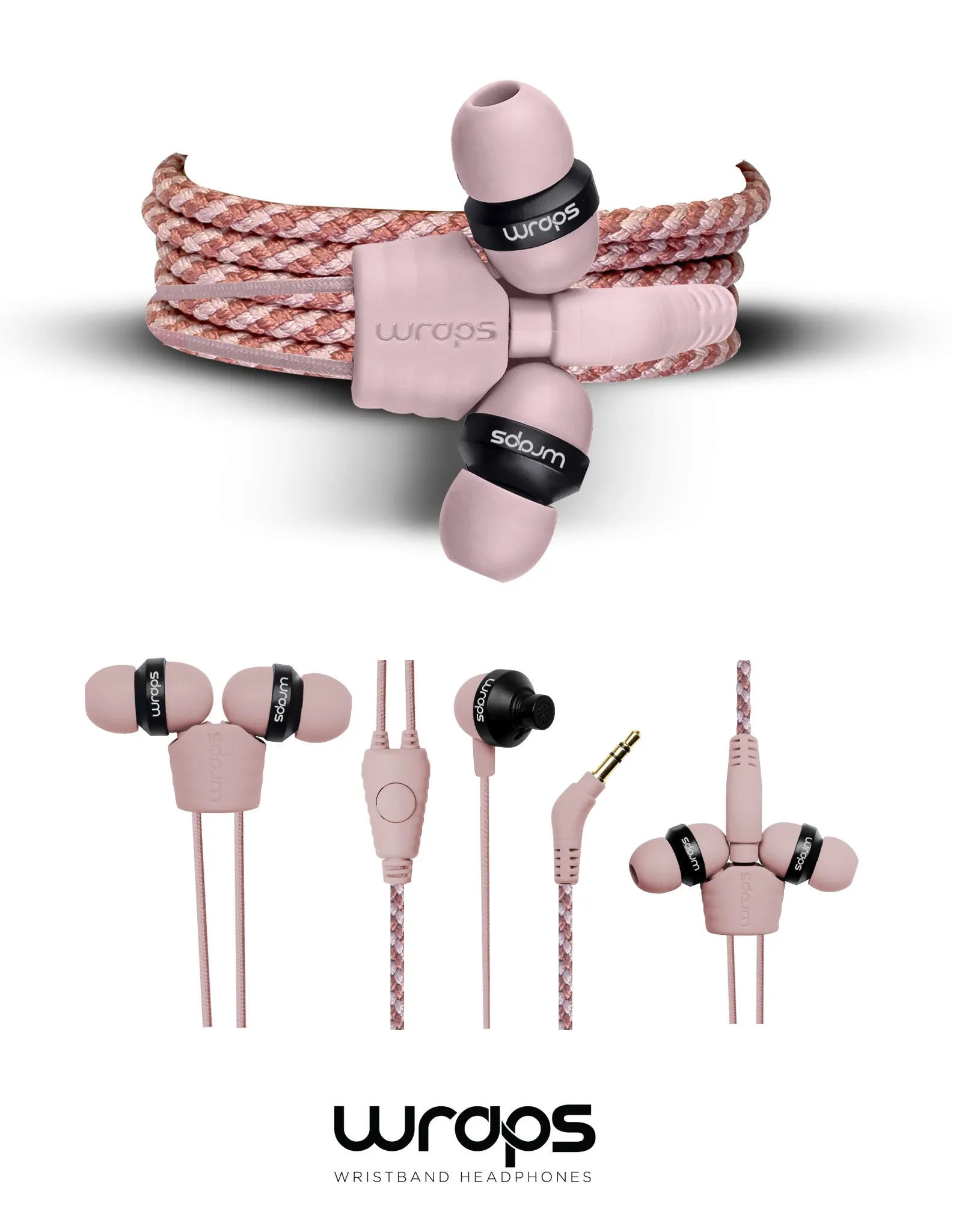 WRAPS Limited Edition In-ear Headphones with Microphone